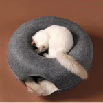 Load image into Gallery viewer, Felt Pet Cat House Cat Tunnel
