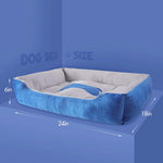 Load image into Gallery viewer, Rectangle Pet Dog Bed Washable Sofa Bed