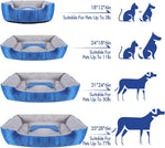 Load image into Gallery viewer, Rectangle Pet Dog Bed Washable Sofa Bed