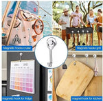 Load image into Gallery viewer, 360� Rotation Heavy Duty Magnetic Hooks (Pack of 2)