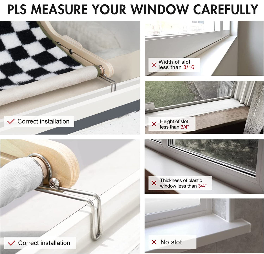 Hammock Cat Window Seat Bed