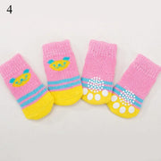 4Pcs Warm Puppy Dog Shoes