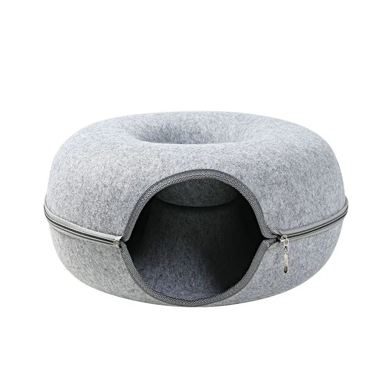 Felt Pet Cat House Cat Tunnel