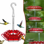 Load image into Gallery viewer, Bird Feeder Outdoor Hanging Mesh Feeding Portable