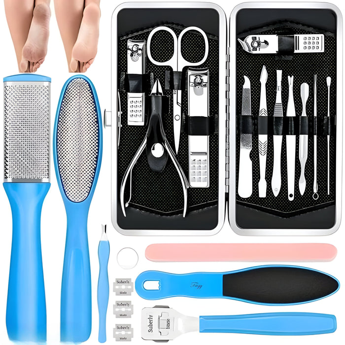23 in 1 Professional Manicure and Pedicure Set